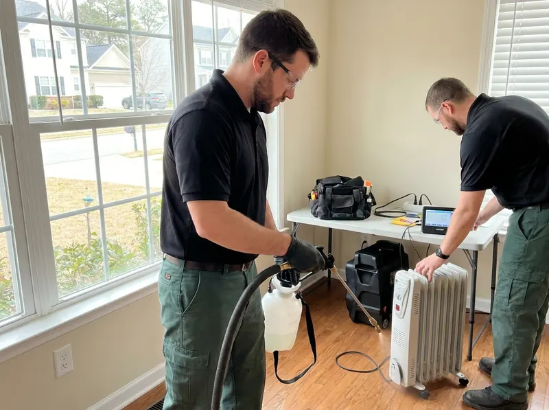 Bed Bug Heat and Non-Repellent Chemical Remediation in Raleigh, NC